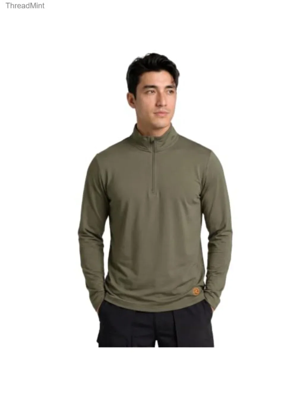 Men's UPF 50+ Long Sleeve Quarter-Zip Sun Shirt Quick-Dry Lightweight